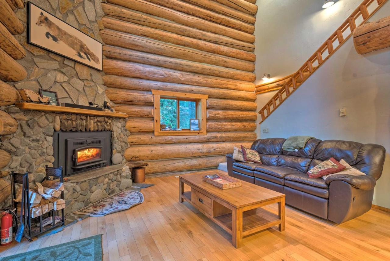Riverfront Gold Bar Log Cabin Near Stevens Pass! Екстериор снимка