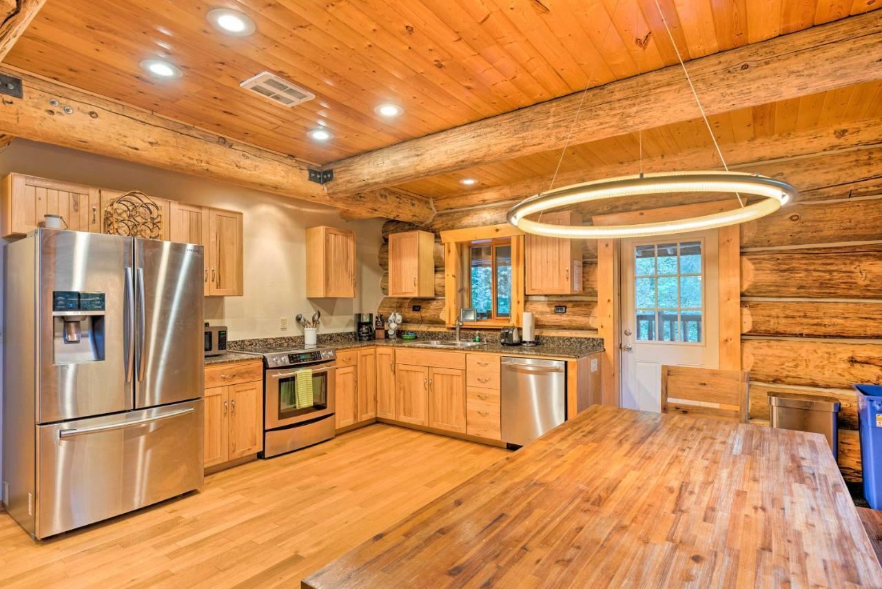 Riverfront Gold Bar Log Cabin Near Stevens Pass! Екстериор снимка